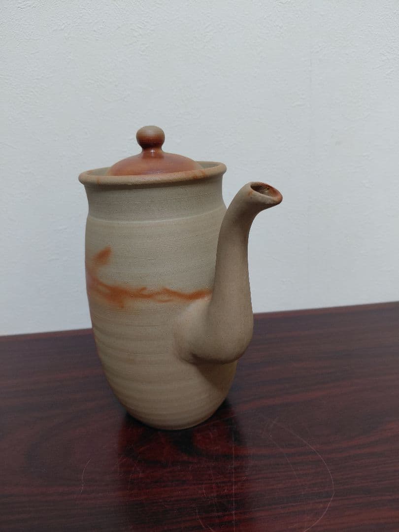 備前焼 木村陶峰 水注 ティーポット 急須 茶道具