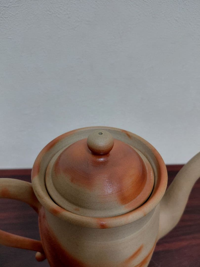 備前焼 木村陶峰 水注 ティーポット 急須 茶道具