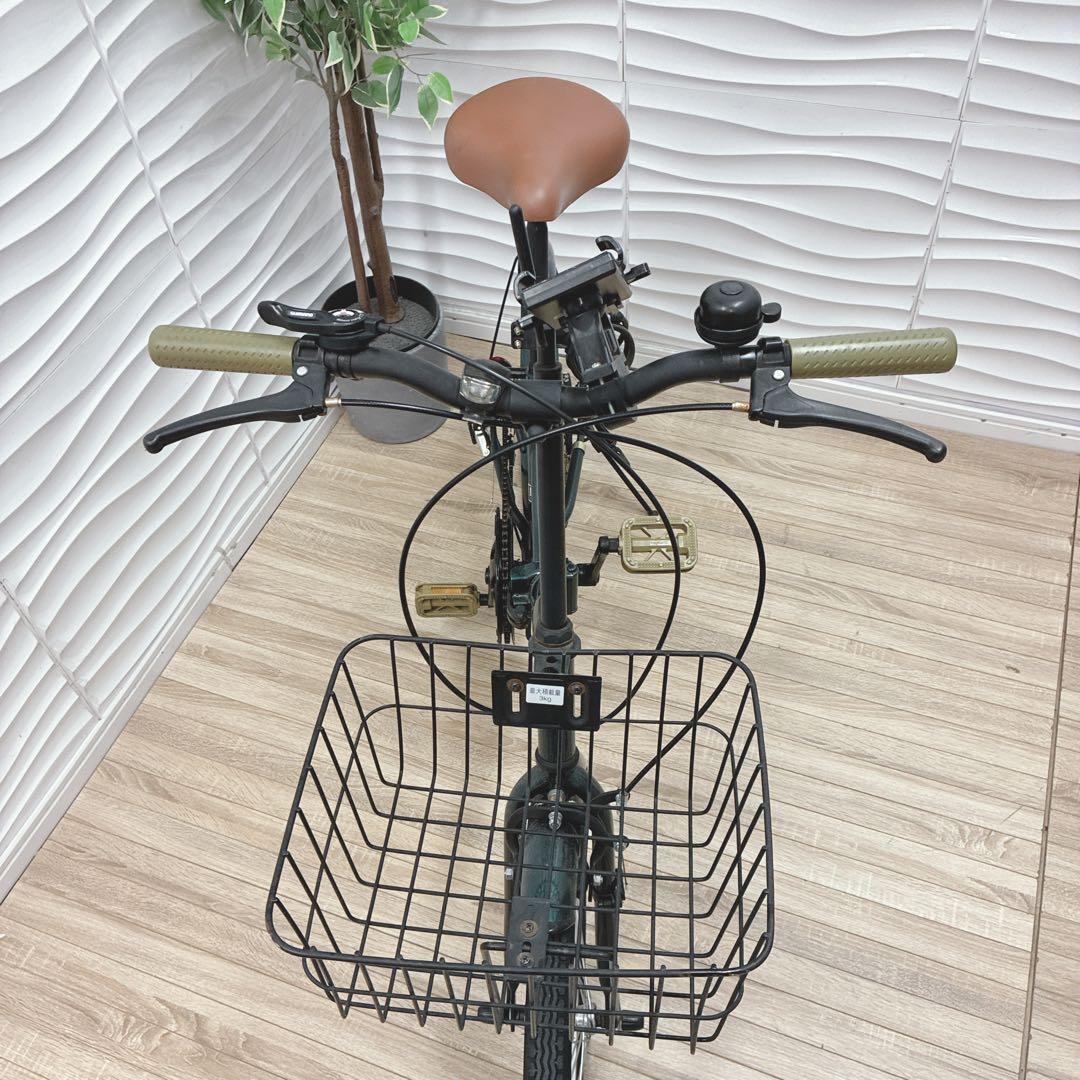 ◇大阪府 神戸市 配達料無料！◇THREE STONE◇折り畳み自転車20インチ