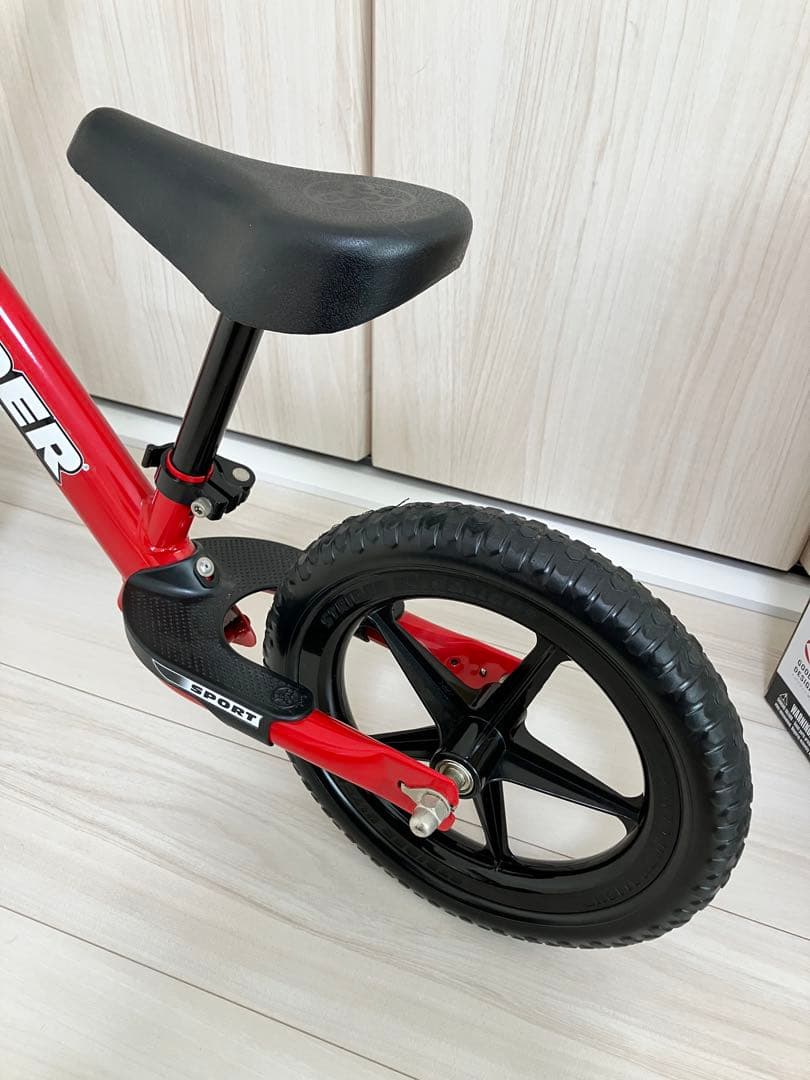 STRIDER バランスバイク SPORT レッド ストライダー　箱、説明書あり