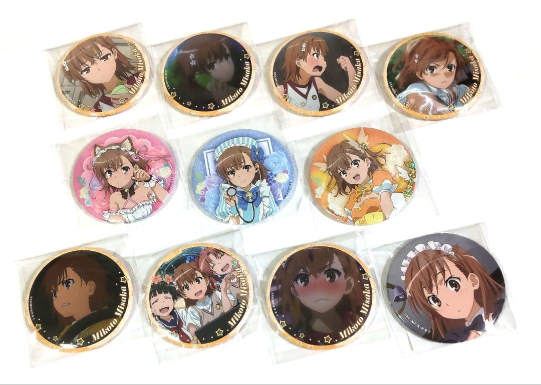 御坂美琴 缶バッジ 11点セット