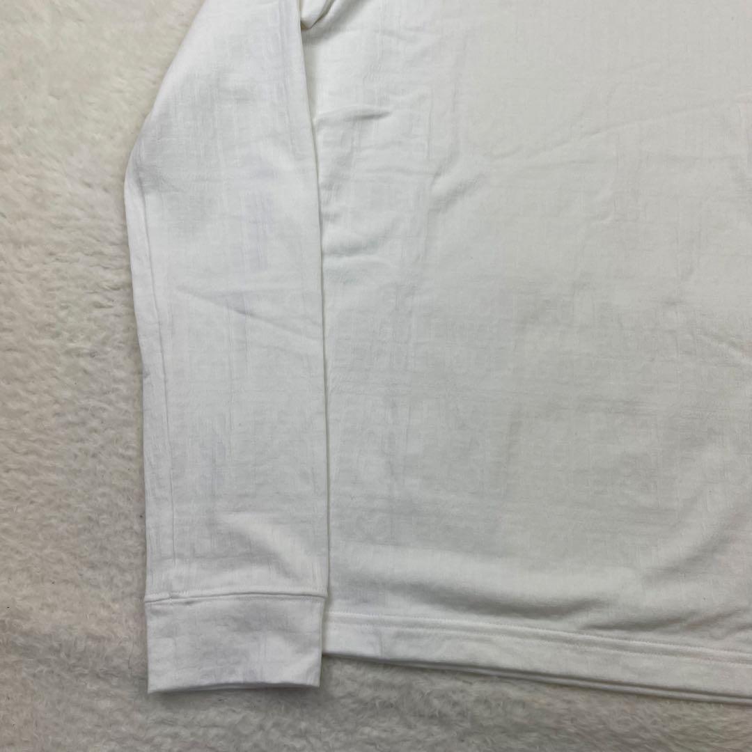 未使用級　PEARLY GATES インナー　ハイネックシャツ ホワイト　春夏