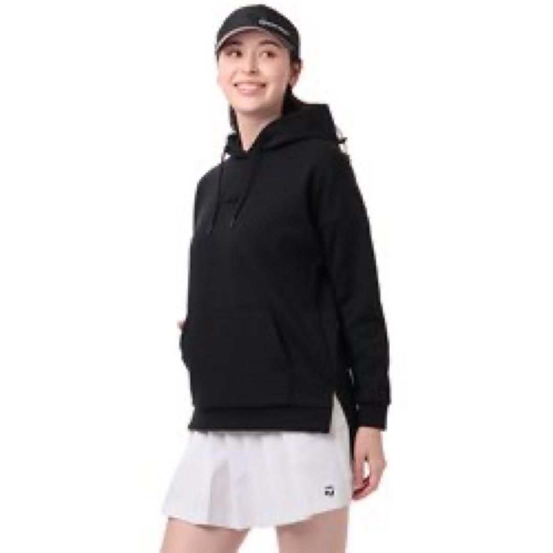 【TaylorMade】新品✨M フード付きロゴトレーナー　スリット付き　秋冬