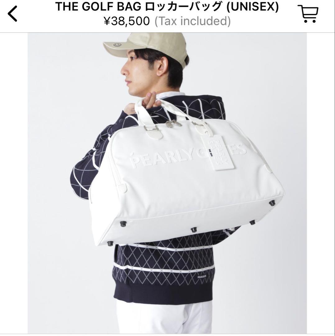 PEARLY GATES ゴルフバッグ ロッカーバッグ 最新モデル
