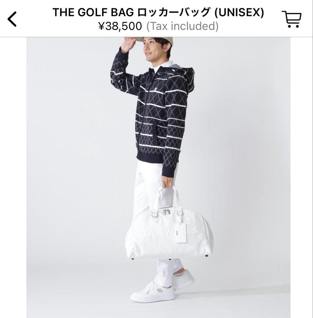 PEARLY GATES ゴルフバッグ ロッカーバッグ 最新モデル