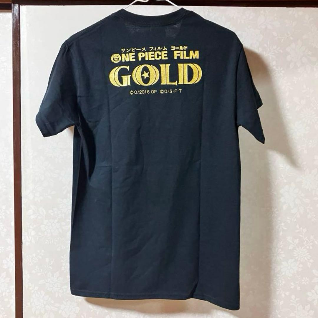 【S】ONE PIECE Tシャツ 半袖　黒 ワンピース　黄金遊園地　アニメ