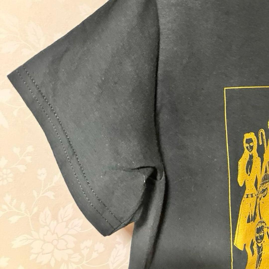 【S】ONE PIECE Tシャツ 半袖　黒 ワンピース　黄金遊園地　アニメ