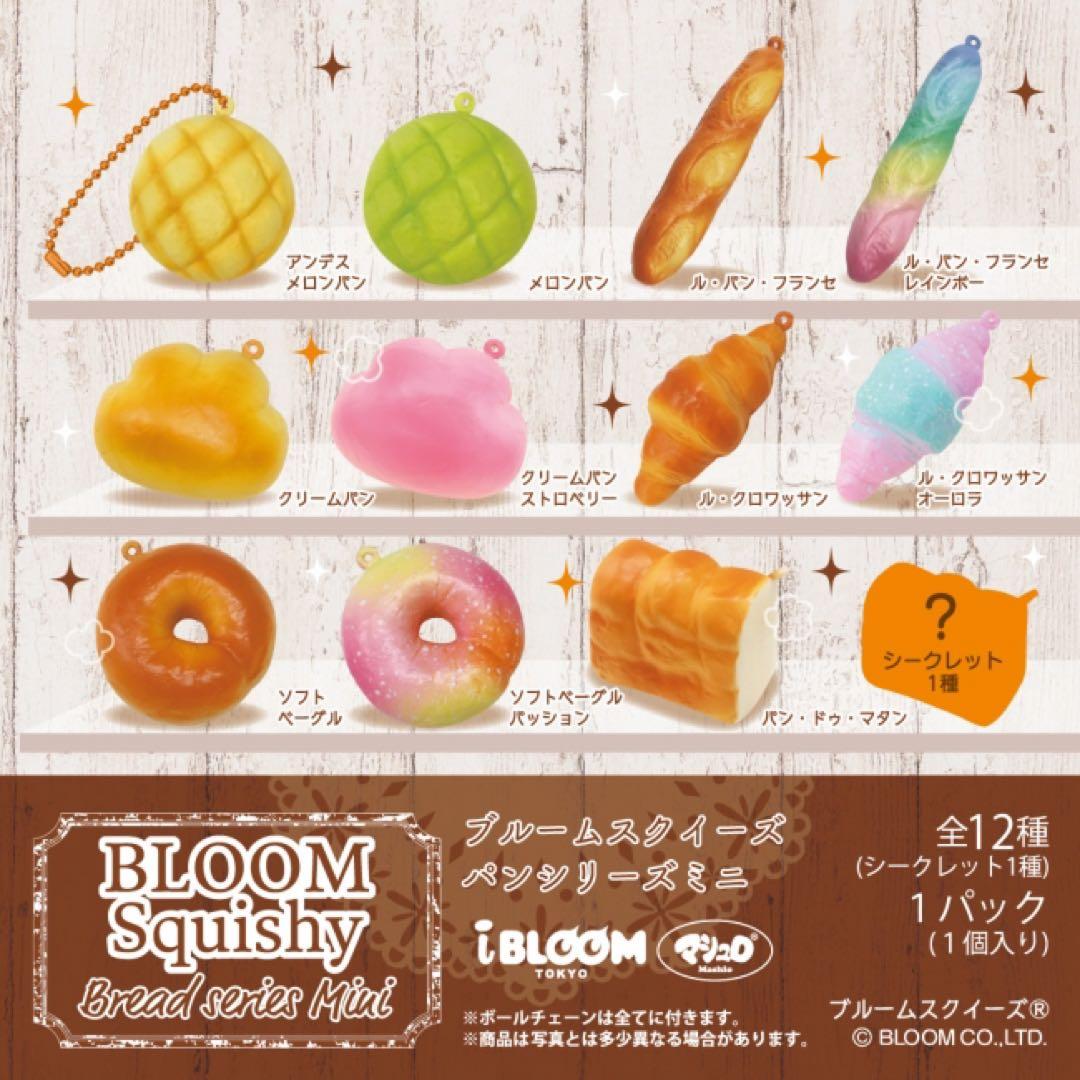 新品未開封　スクイーズ10点セット　ブルーム ミニチュアパンクローズド