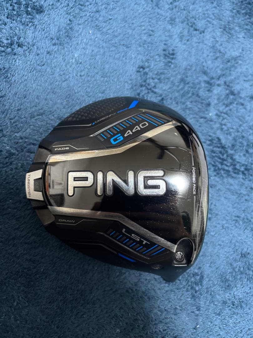 【ヘッド単品】PING G400 LST ドライバー 9°（ヘッドカバー付）