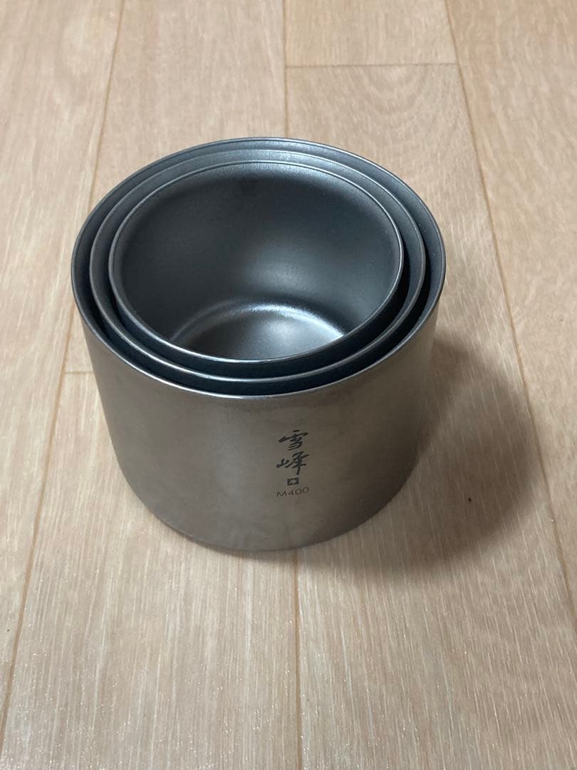  peak 雪峰 チタンマグセット M400 M300 M200