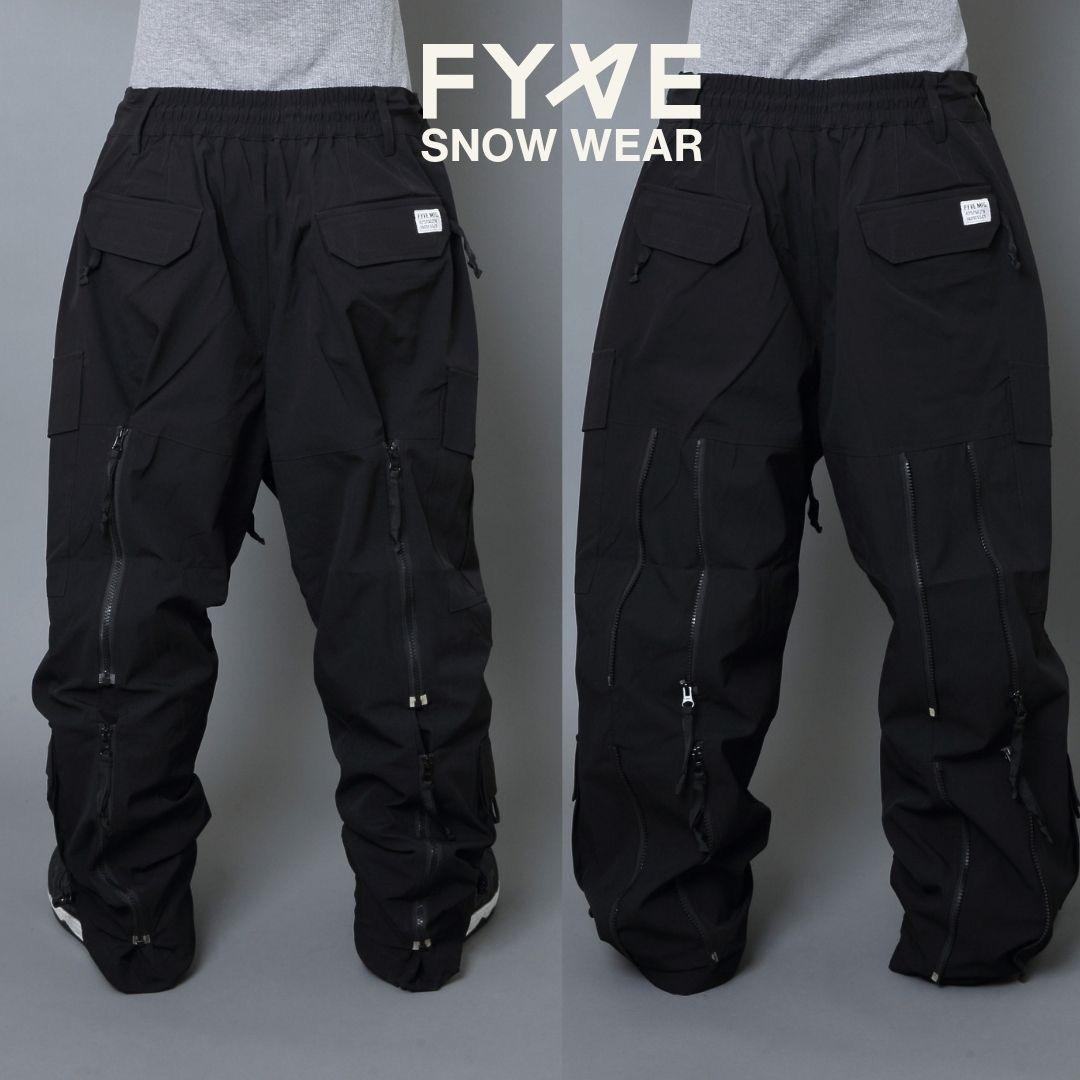 Fyve ファイブ スノーボードウェア フーディ パンツ L 新品 BK