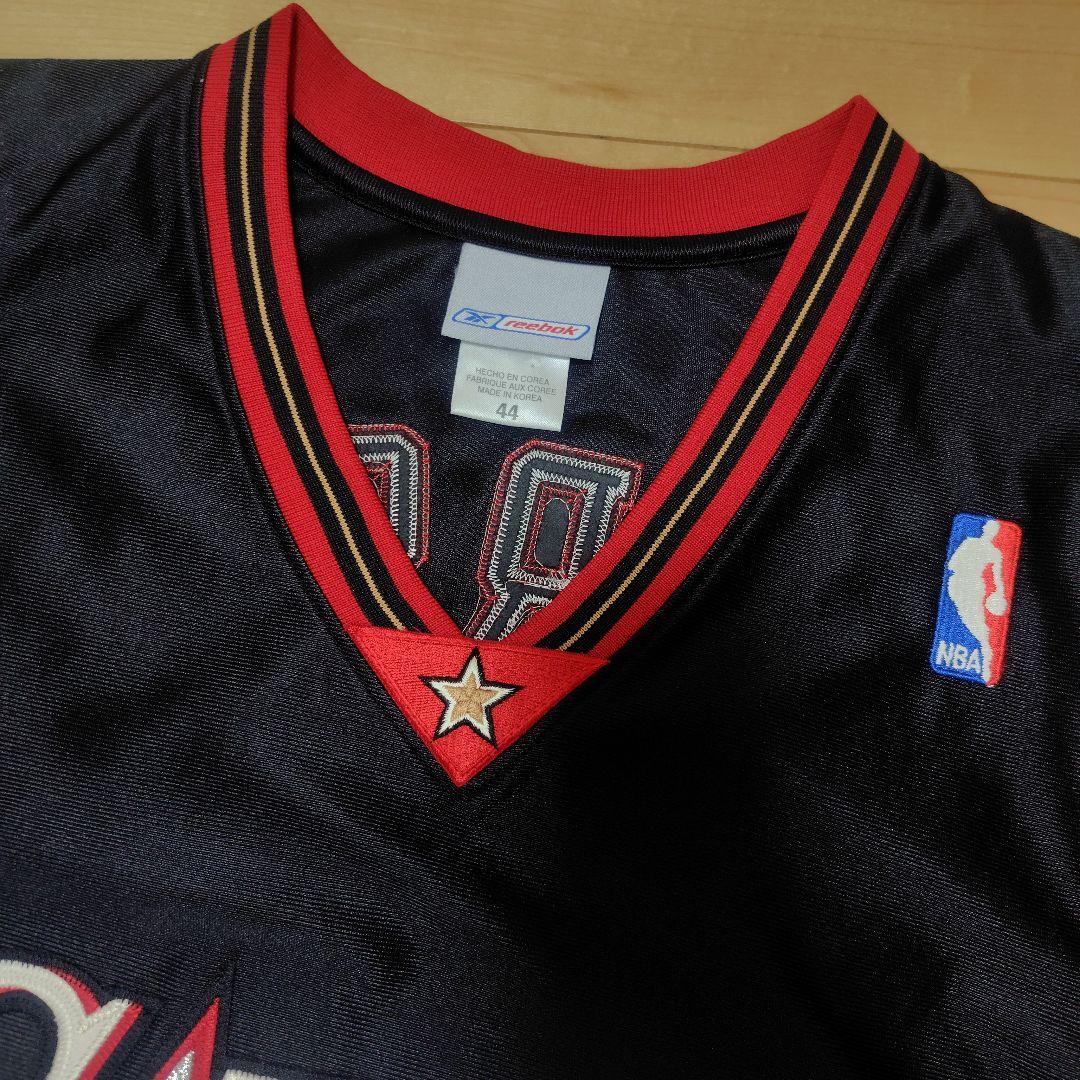 【最安値】アレン・アイバーソン♡ユニフォーム NBA 黒×白×赤 76 3番