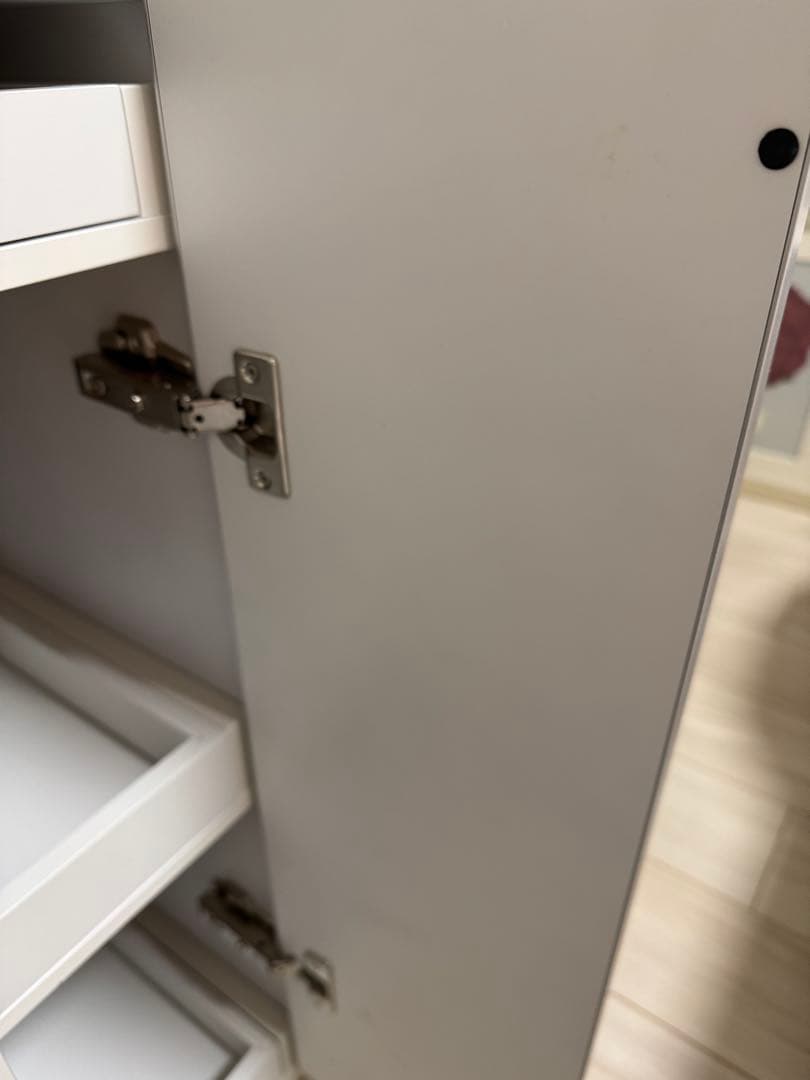 【美品】ACTUS piatto ドレッサー ホワイト 95cm 送料込