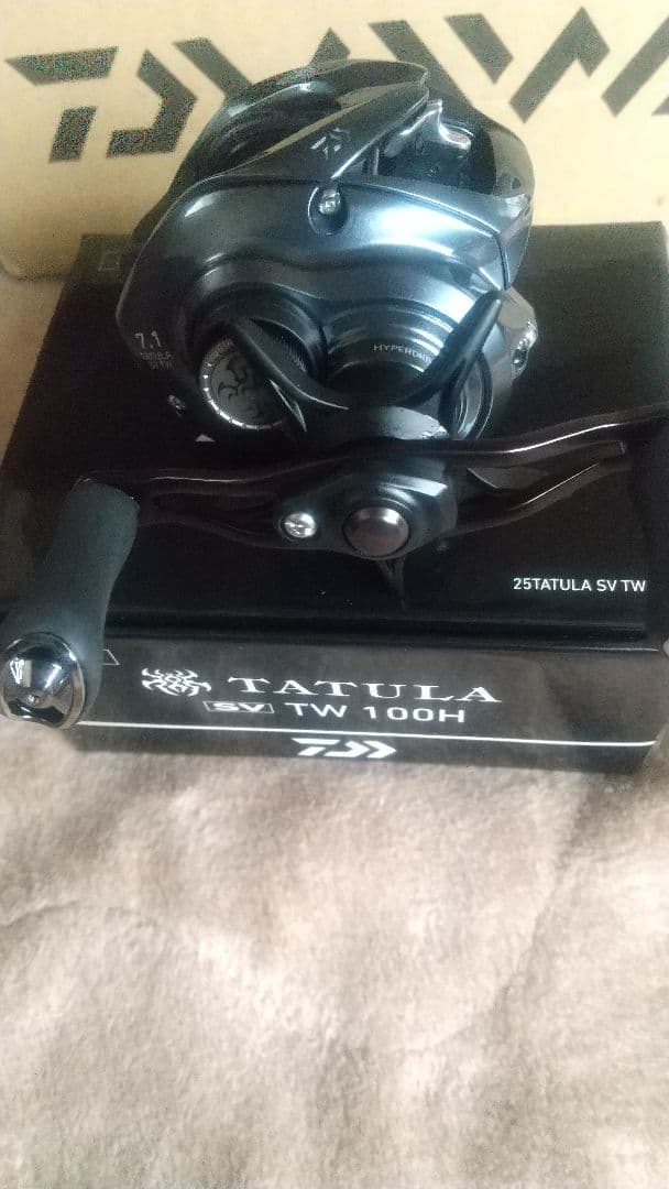 未使用25タトゥーラ SV TW 100H DAIWA ダイワ ベイトリール