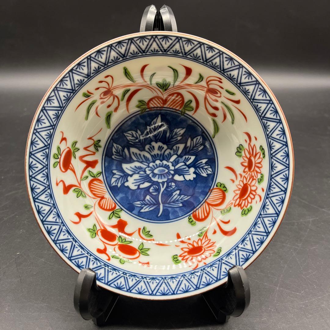⭐️新品 未使用品⭐️ たち吉 橘吉 赤絵 刺身揃 中深皿 小深皿セット