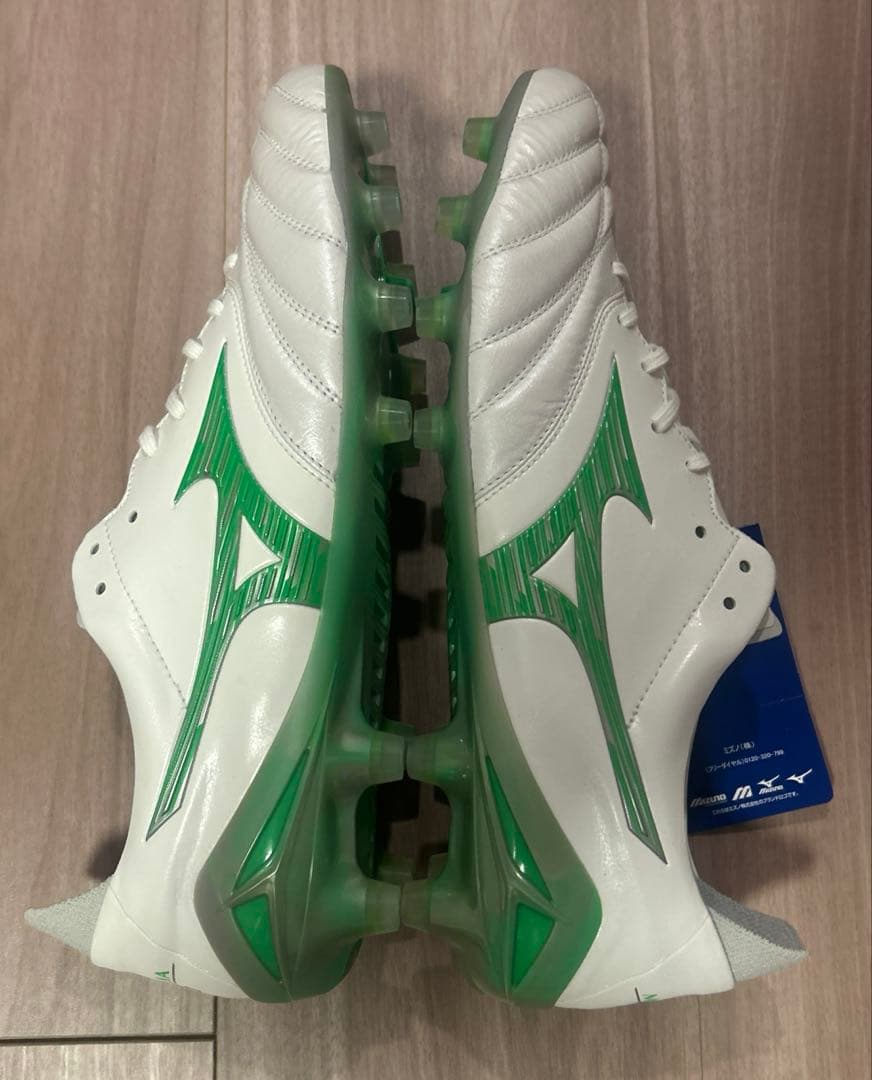 【新品未使用】MIZUNO MORELIA NEO Ⅳ JAPAN ミズノ白緑