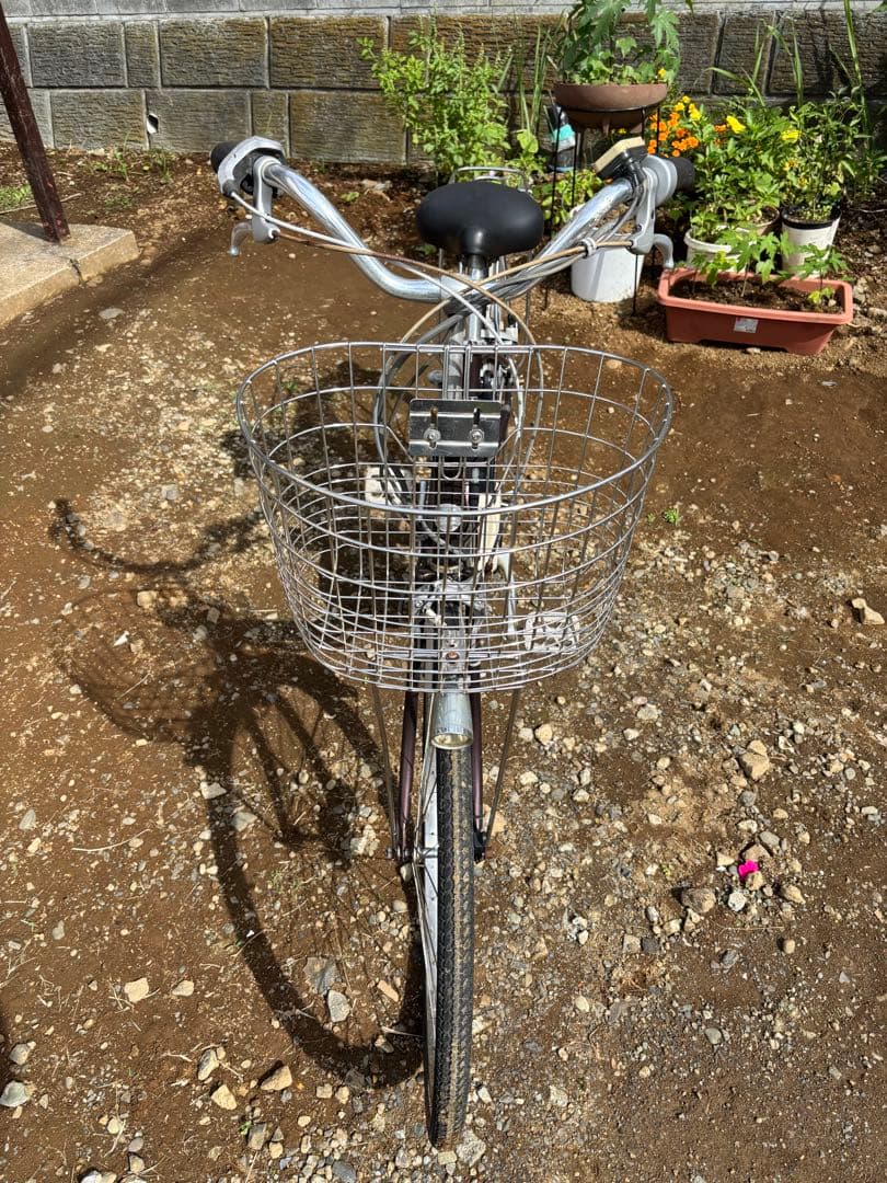 電動アシスト自転車 。 充電器、バッテリー1個付きです。引き取り限定お買得品