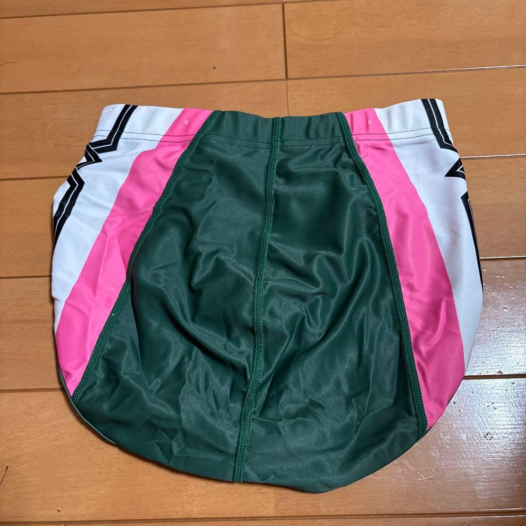 【大人気】Mizuno 女子高校陸上用パンツ 緑/白/ピンク