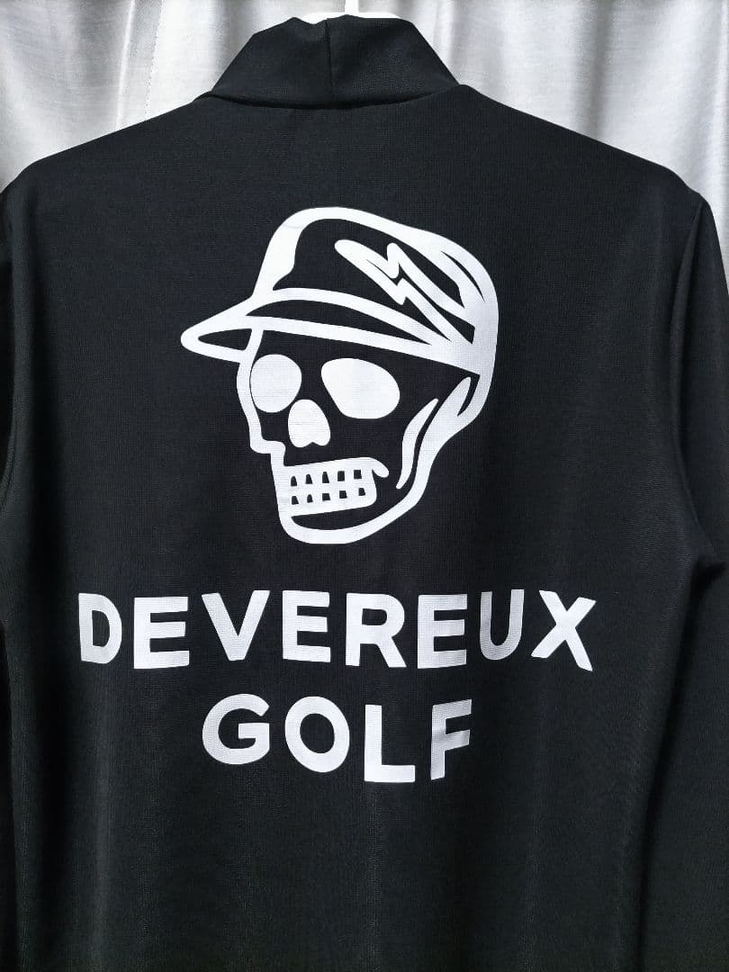 美品　DEVEREUX GOLF　モックネック　黒