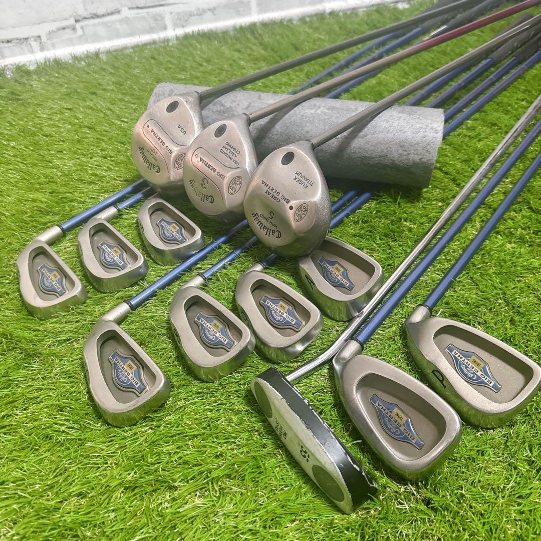 Callaway GREAT BIG BERTHA メンズ　ゴルフ　13本セット