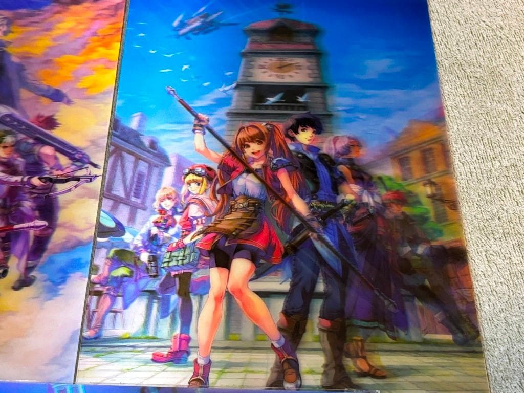 送料無料　空の軌跡 3Dポスター3枚セット