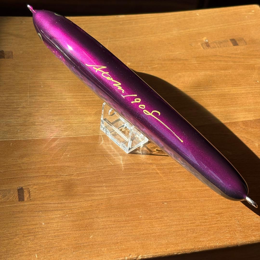 ヒラマサ ダイビングペンシル ハンドメイド Atom190f シェル ②