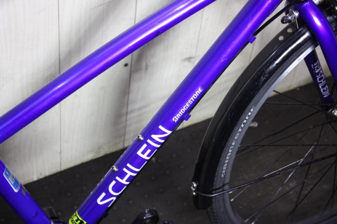 ブリヂストン シュライン SHL47 24型 7速 子供用クロスバイク BLUE