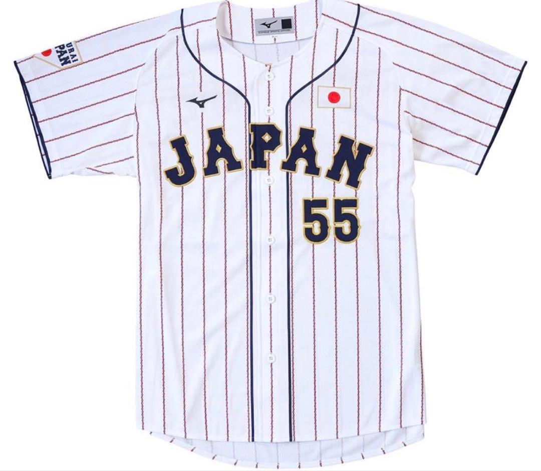 村上宗隆 侍ジャパン ホーム用刺繍レプリカユニフォーム L 未開封