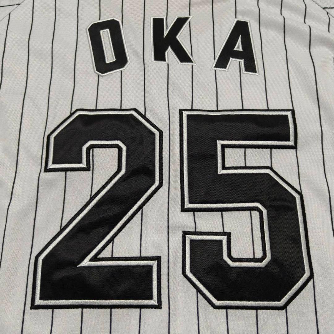 千葉ロッテマリーンズ 岡大海 ホームユニフォーム L ミズノ