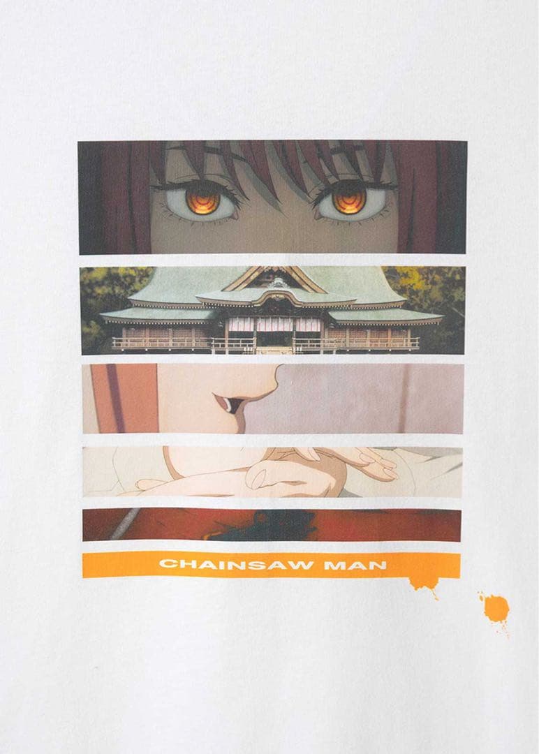 graniph グラニフ チェンソーマン マキマ 長袖Tシャツ ロンT