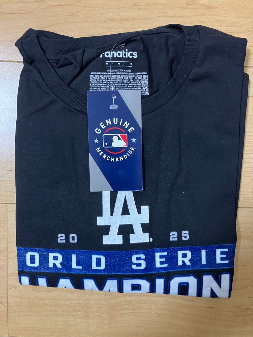 ロサンゼルスドジャース Tシャツ ワールドシリーズ2025優勝記念
