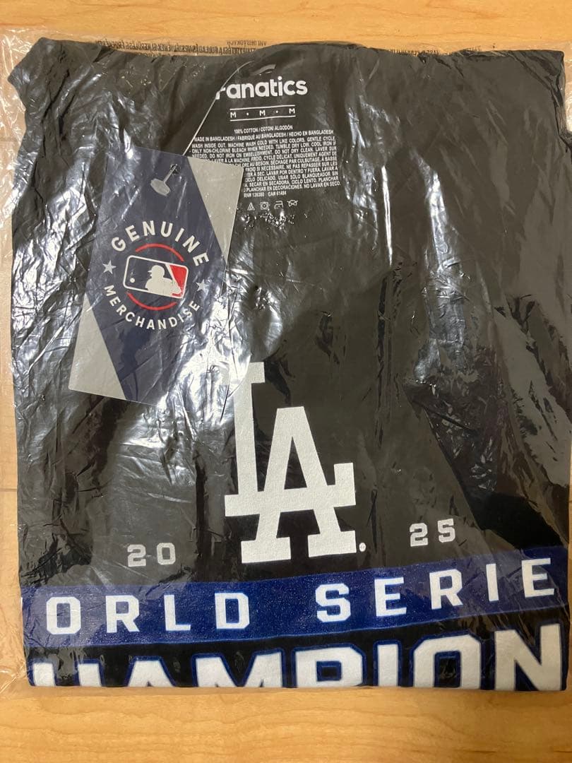 ロサンゼルスドジャース Tシャツ ワールドシリーズ2025優勝記念