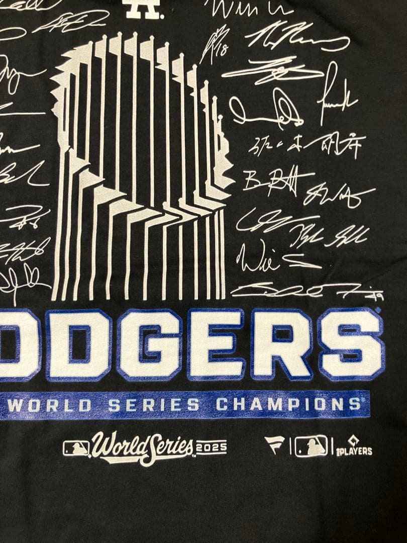 ロサンゼルスドジャース Tシャツ ワールドシリーズ2025優勝記念