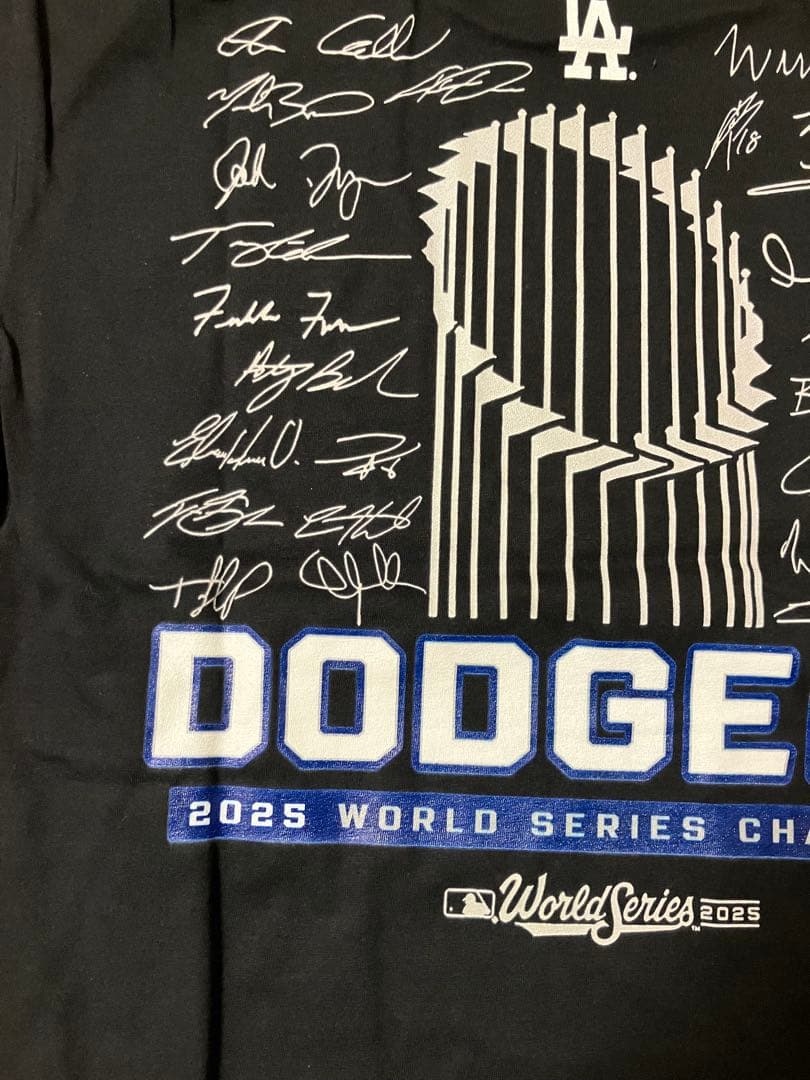 ロサンゼルスドジャース Tシャツ ワールドシリーズ2025優勝記念