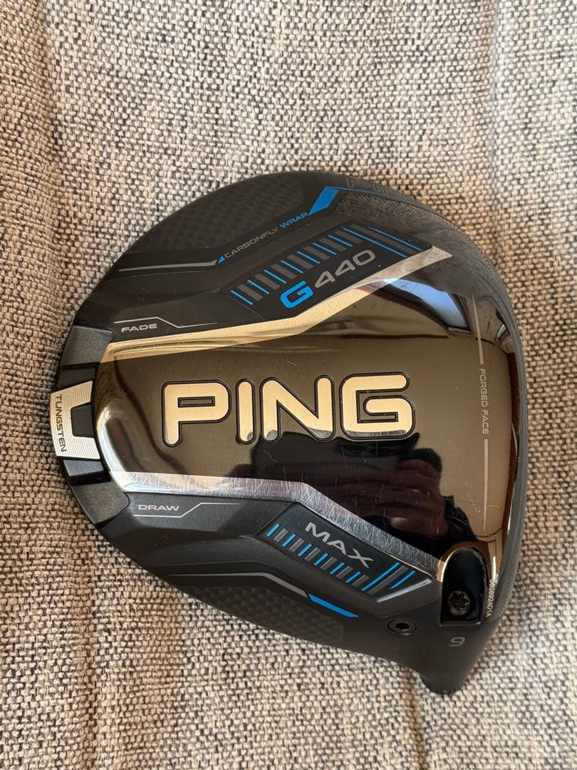 【正規店・美品】PING G440 MAX ドライバー 9度　ヘッド