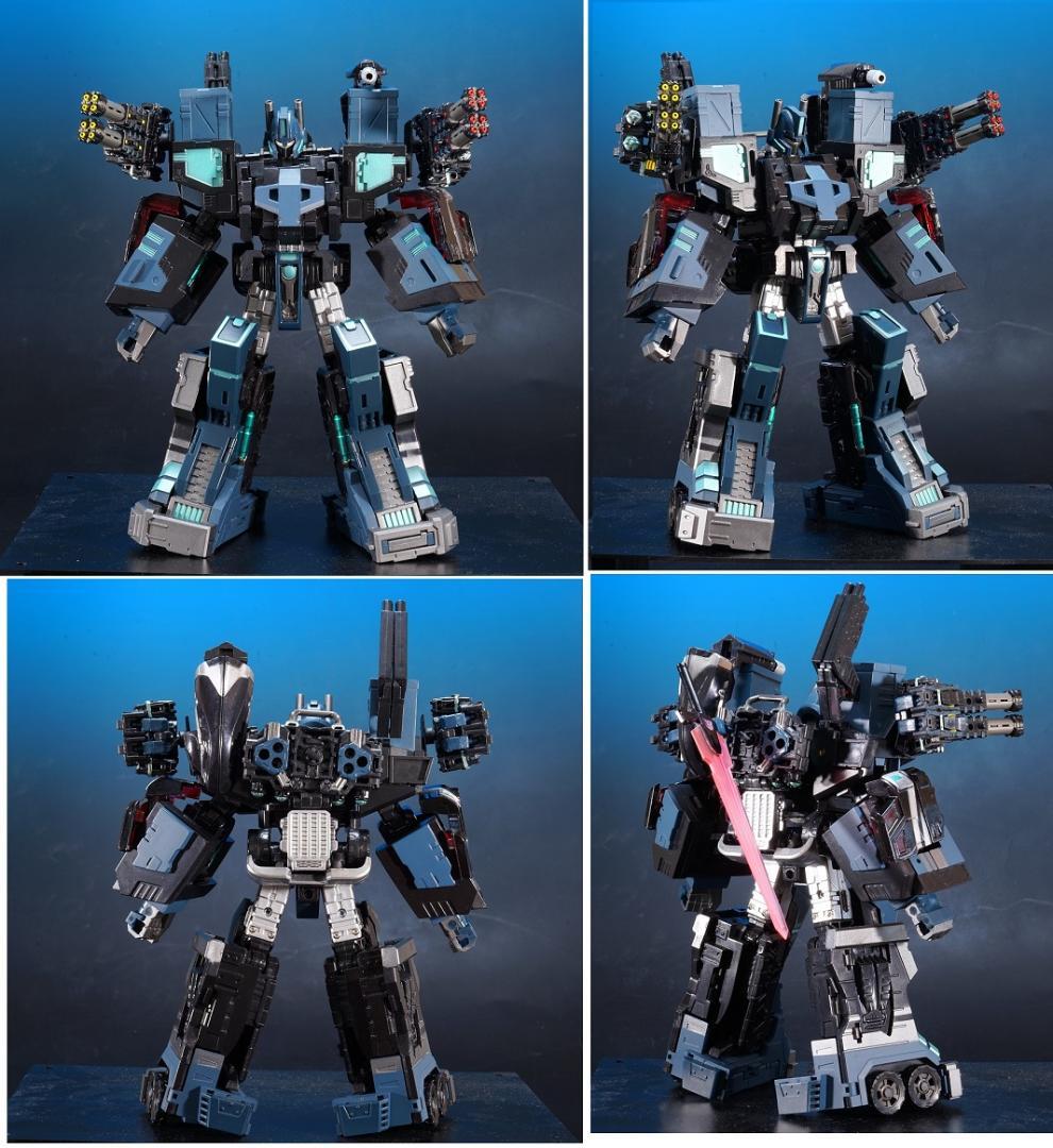 改造品 ヘンケイ版風ブラックオプティマス&FANSPROJECT KO品+3点