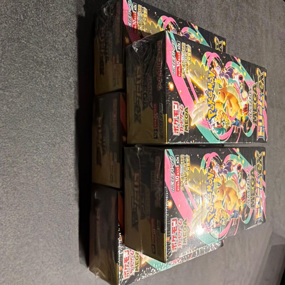 ④ポケモンカード megaドリームex シュリンク付き