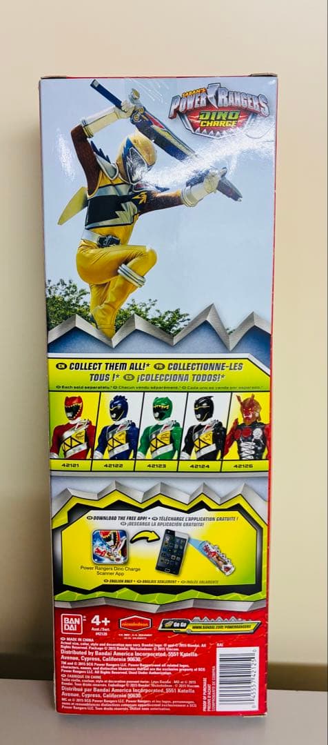 パワーレンジャー ゴールドレンジャー、キョウリュウゴールド　ビッグソフビ