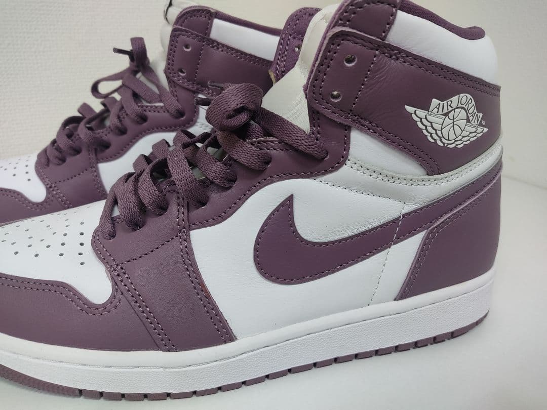 Air Jordan ハイカット シューズ パープル/ホワイト　未使用