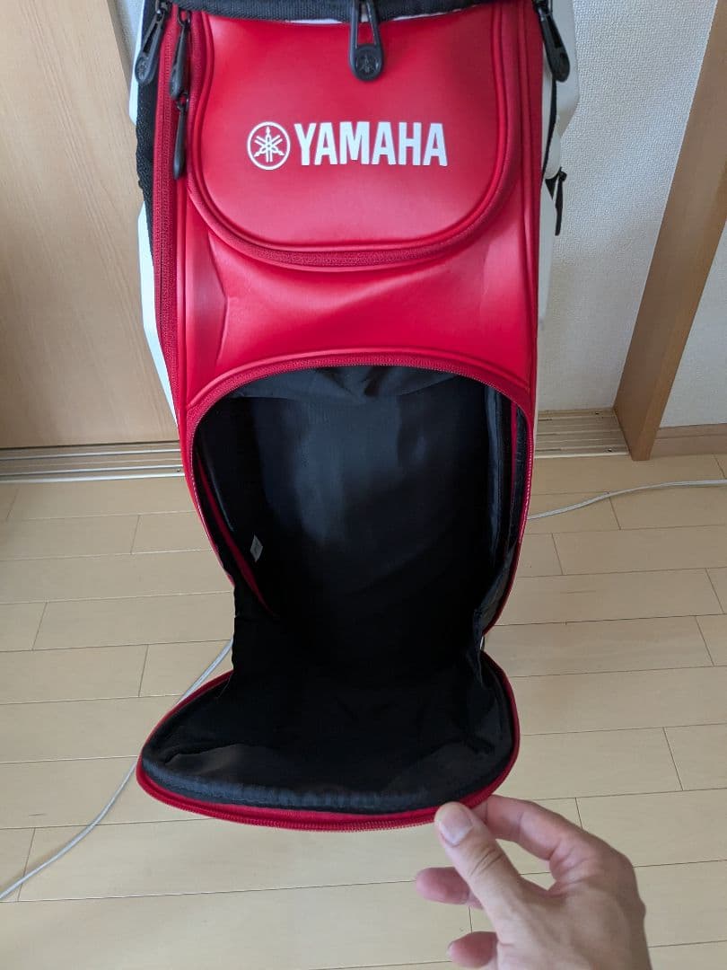 【値下げ】 美品❗️YAMAHA/ヤマハ 9.5型キャディバッグ 希少なモデル