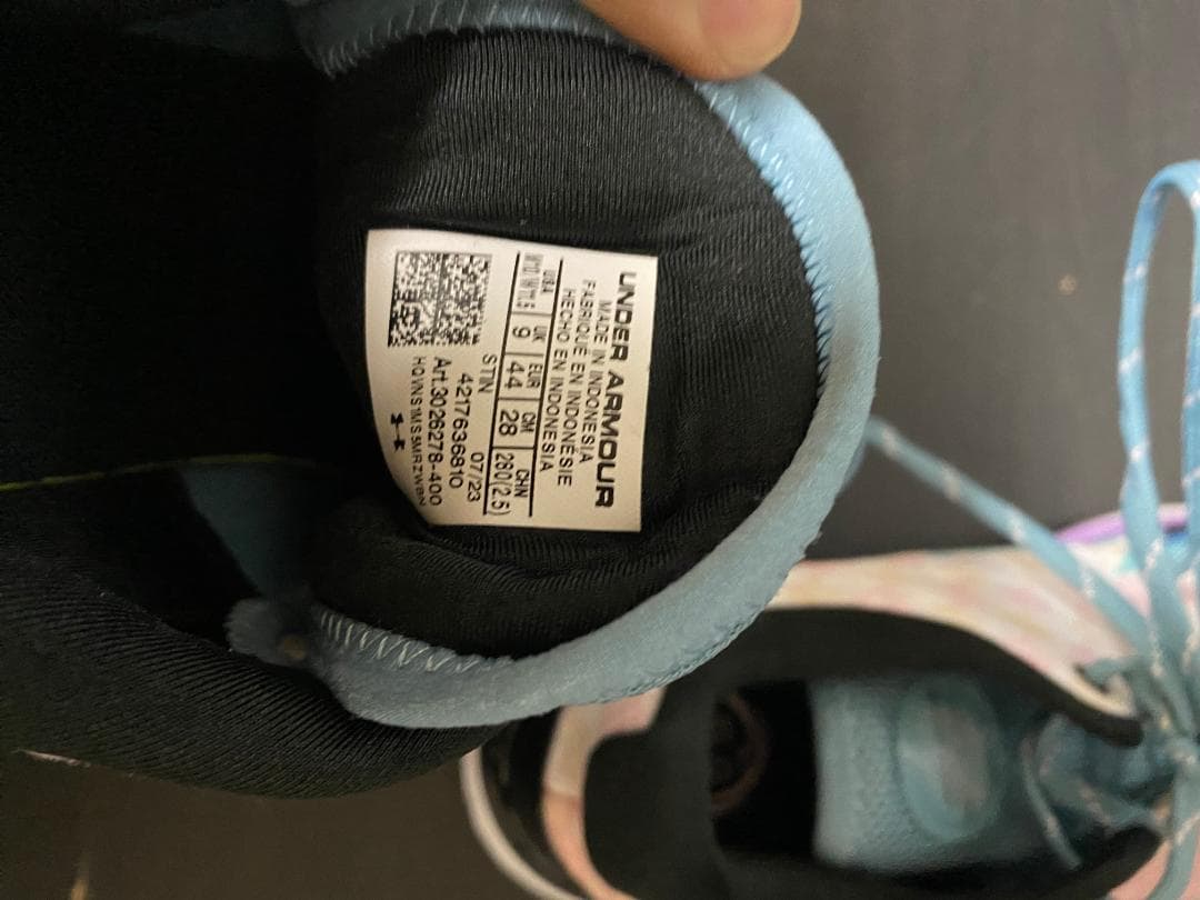 中古　Under Armour カリー１フロトロ