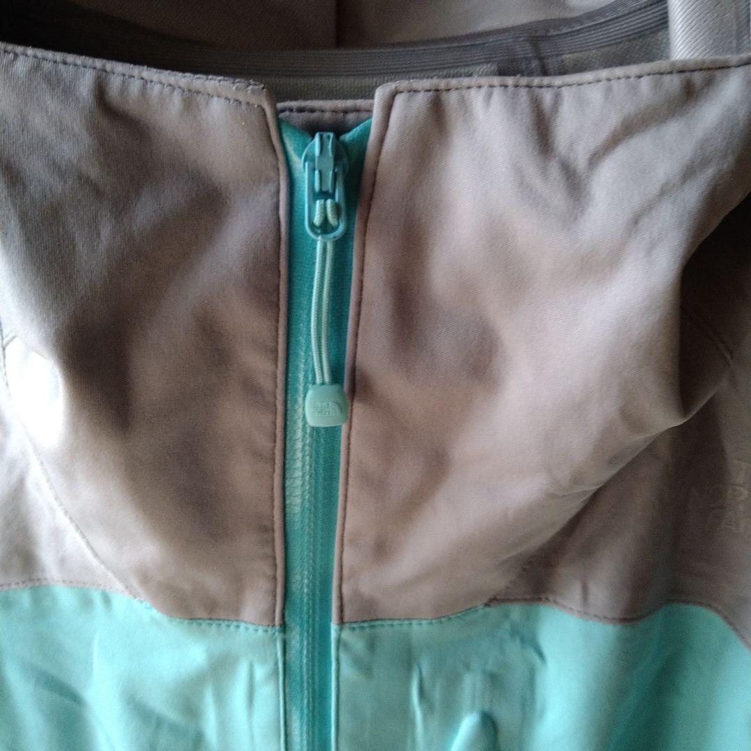 THE NORTH FACE ウィンドブレーカー 水色/グレー