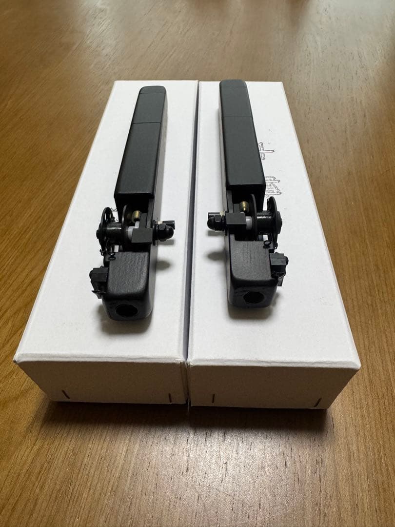 K-ZAN ワカサギリール 2個セット　マッドブラック　ゴールドロゴ