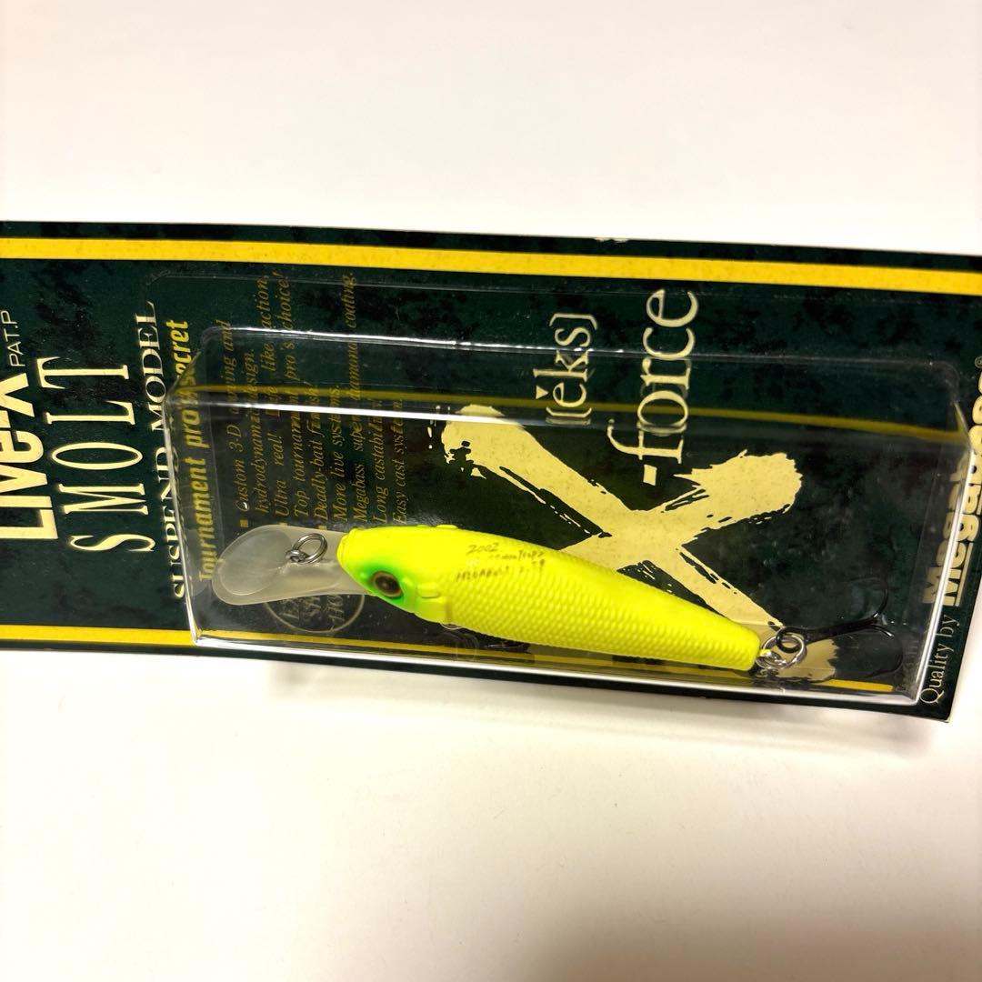 メガバス ライブＸ スモルト 旧パッケージ ３個セット オールド品