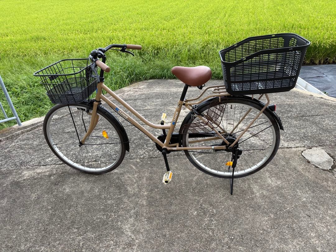 ツインバスケット・お買い物仕様ママチャリ(26㌅)近隣配達します！お引き取りOK