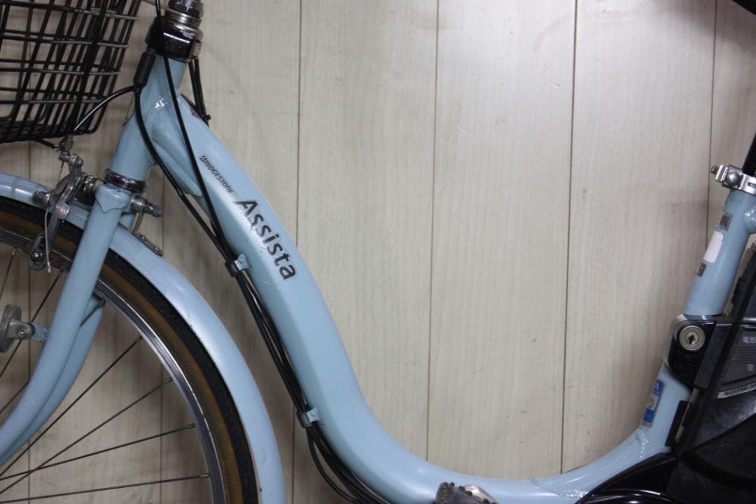 ブリヂストンアシスタベーシックA6BD18 8.9AH 26インチ BLUE
