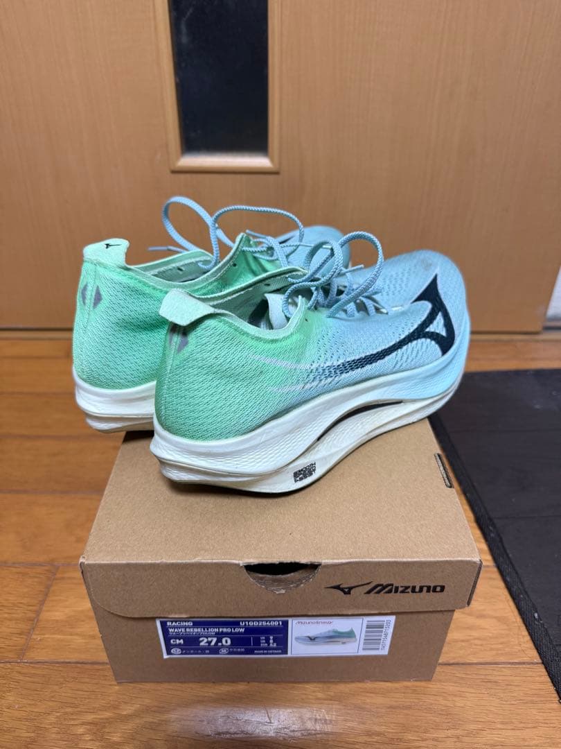MIZUNO ウエーブリベリオンプロlow 27cm