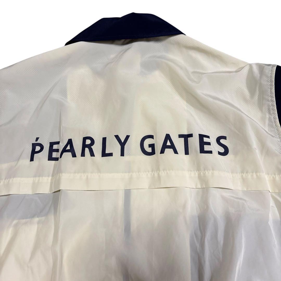 PEARLY GATES ゴルフジャケット Lサイズ ネイビー/ホワイト