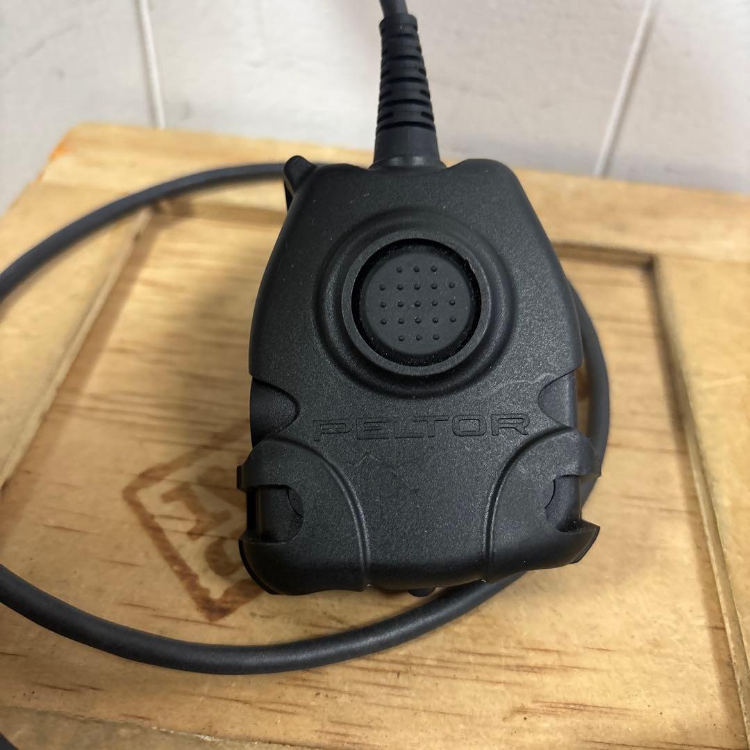 美品　米軍 実物　PELTOR PTT スイッチ アダプター ペルター　②