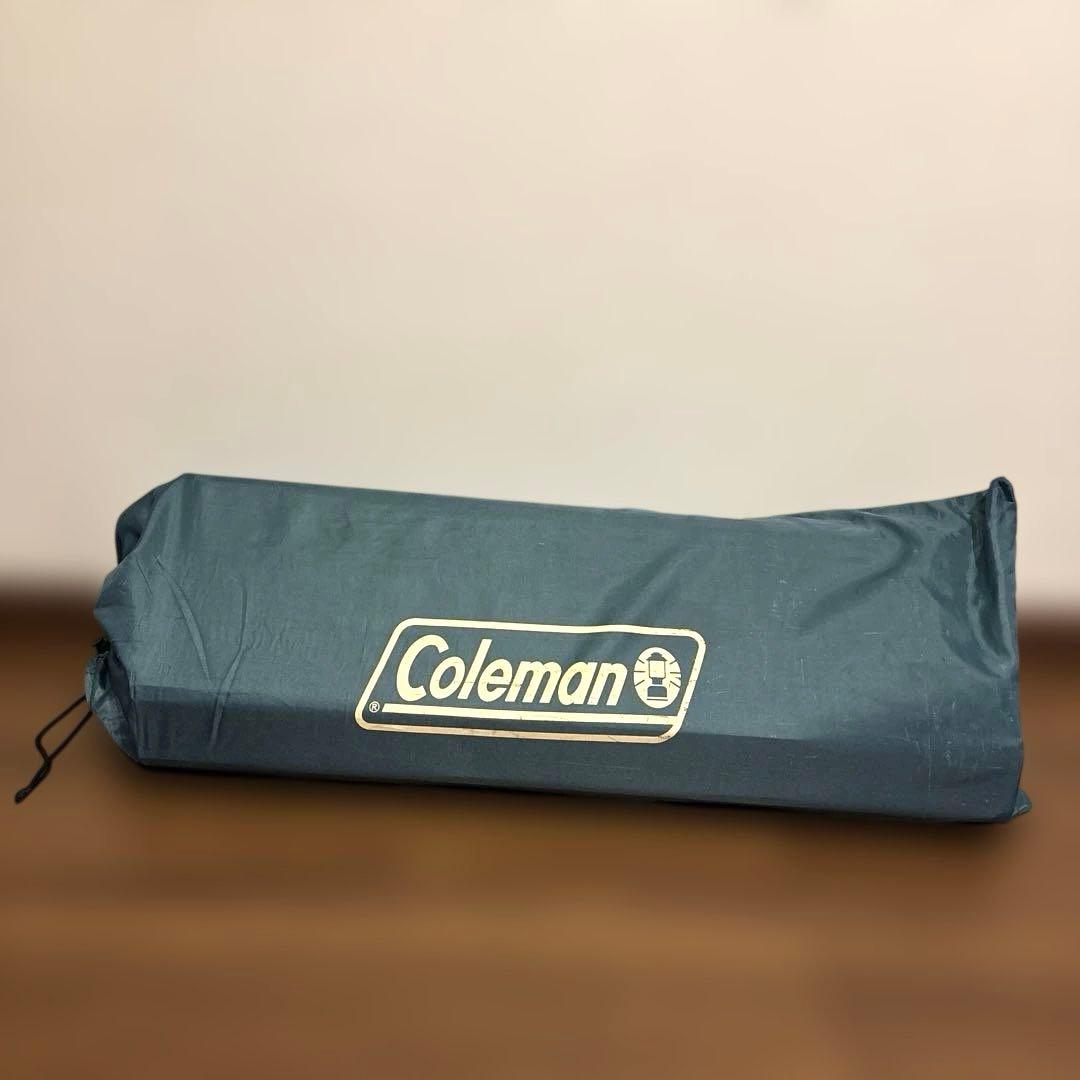 【Coleman】ナチュラルウッドロールテーブル ロール式収納 2段階式